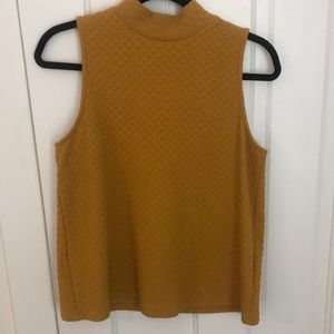 Anthropologie mock neck textured top.